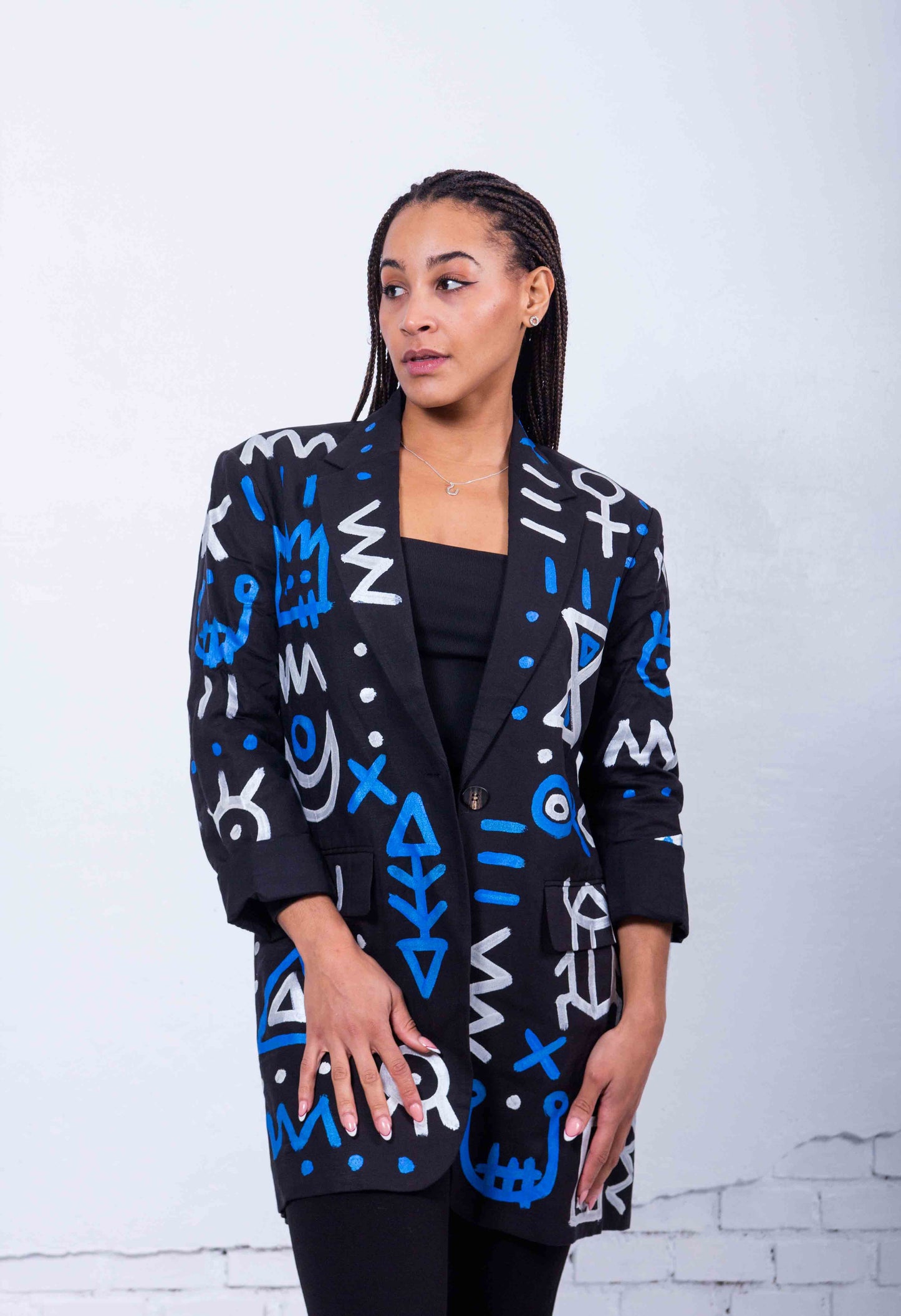 EGYPT BLUE BLAZER